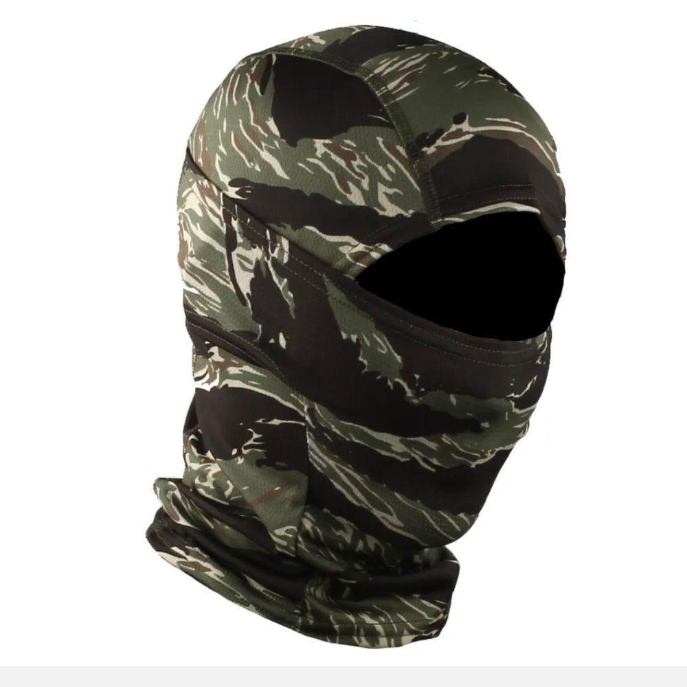 Balaclava Camo Face Mask UV Protection Hood Outdoor Tactical Skiing Cycling Mask